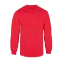 Bisiklet Yaka 3 İplik Sweatshirt Kırmızı