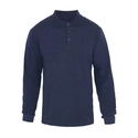 Polo Yaka 2 İplik Sweatshirt Lacivert
