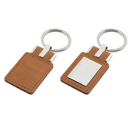 Deri-Metal Anahtarlık