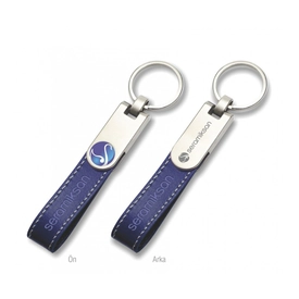 Deri Metal Anahtarlık