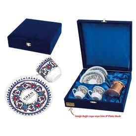 Cezveli Kahve Fincan Takımı