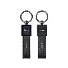 Deri-Metal Anahtarlık