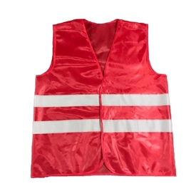 Hi-Vis İkaz Yeleği Kırmızı