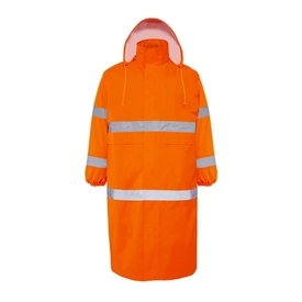 Hi-Vis Yağmurluk Neon Turuncu