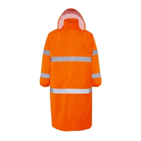 Hi-Vis Yağmurluk Neon Turuncu