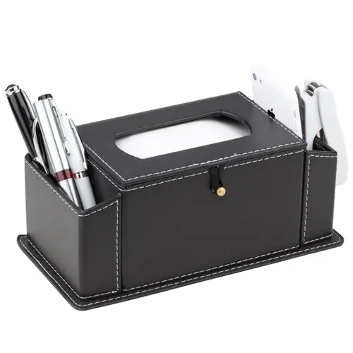 Deri Masaüstü Organizer