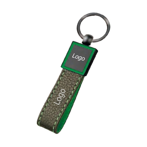 Deri-Metal Anahtarlık