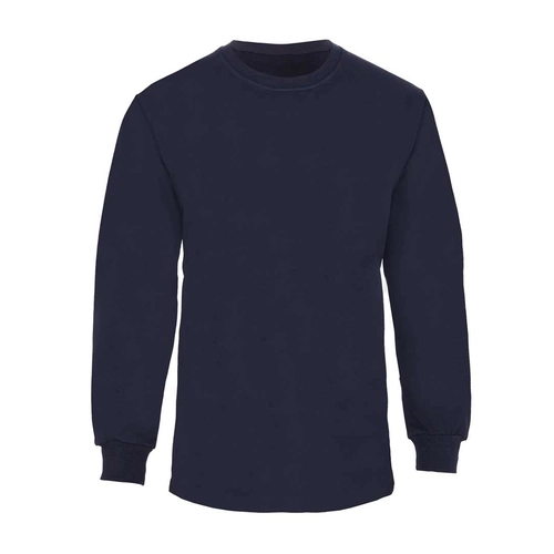 Bisiklet Yaka 2 İplik Sweatshirt Siyah