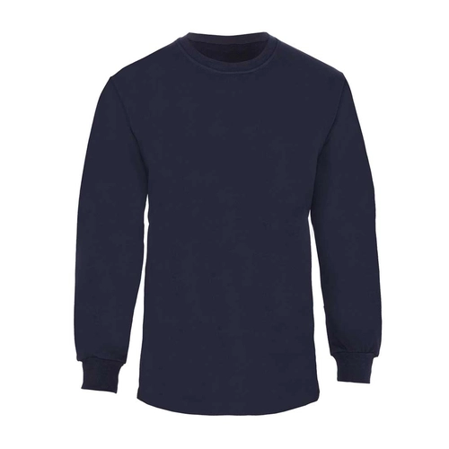 Bisiklet Yaka 2 İplik Sweatshirt Siyah