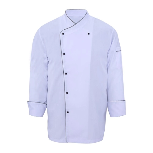 Likralı Premium Aşçı Ceketi Beyaz - Pötikare