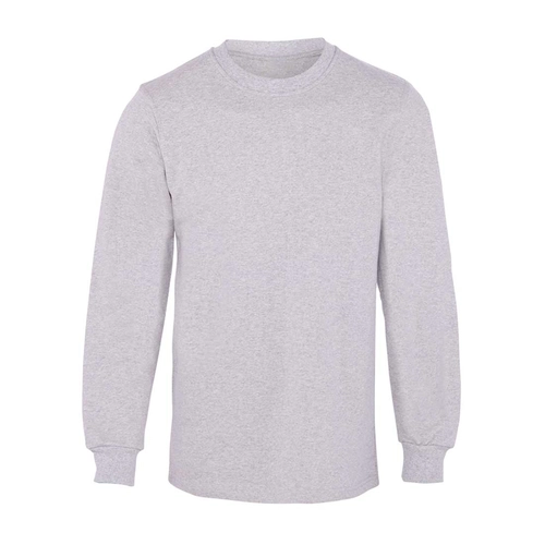 Bisiklet Yaka 3 İplik Sweatshirt Gri