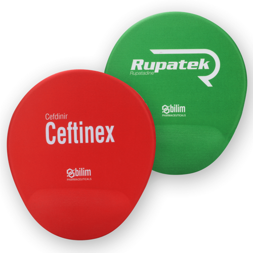 Sünger Bileklikli Mouse Pad - Oval