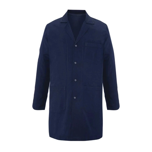 Unisex İş Önlüğü Çıtçıtlı Lacivert